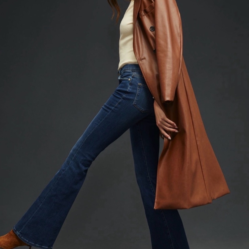 Frame Denim Medium Blue Flare Jeans - Picture 4 of 11